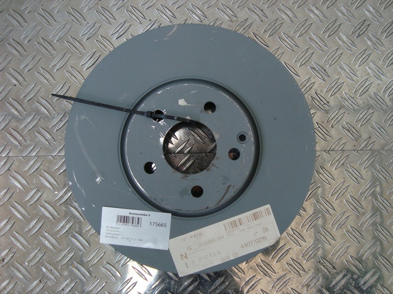 Mercedes-Benz W211 E-Class Genuine Front Brake Disc A2114211112 NEW