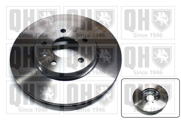 2x Brake Discs Pair Vented fits OPEL INSIGNIA B 1.6D Front 2017 on 300mm Set QH gallery