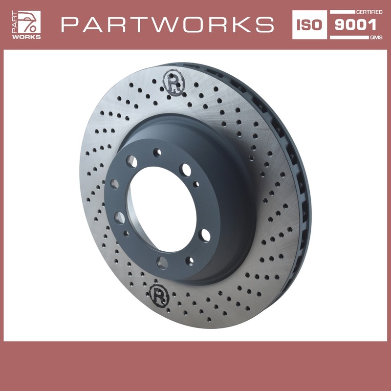 Brake disc for Porsche 993 Carrera RS turbo 3.6 right rear