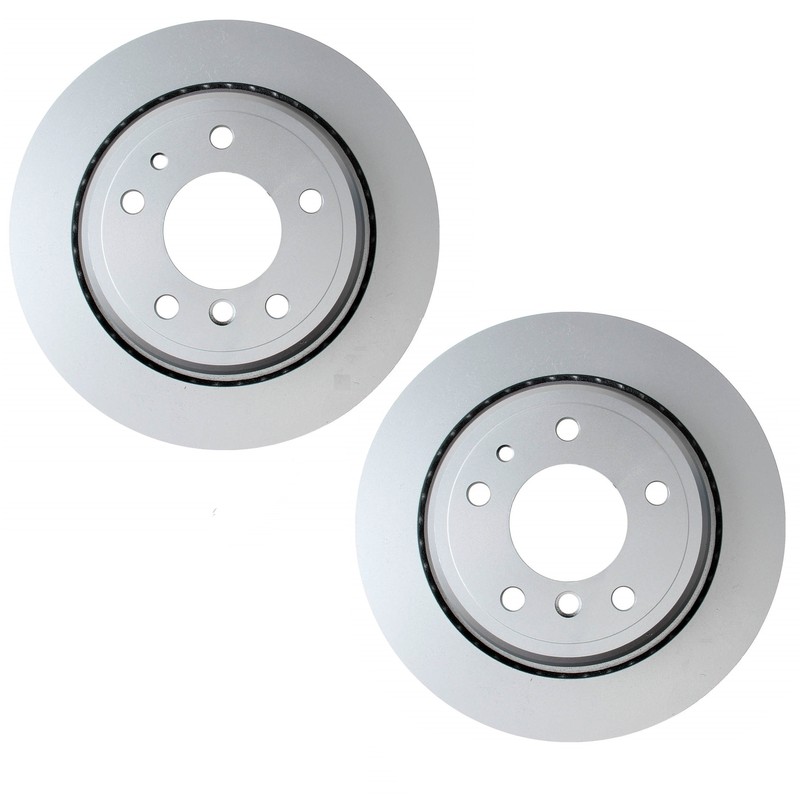 For BMW E34 540i M5 Pair Set of 2 Rear Vented Brake Discs Rotors 320x20mm Pagid