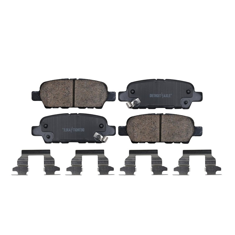 For 2014-2019 Nissan Rogue Sport Front Rear Drilled Rotors Ceramic Brakes Pads gallery