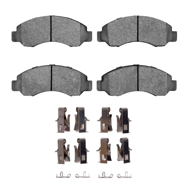 2214-0701-01 R1 Concepts Brake Pad Sets 2-Wheel Set Front for UD 1400 1300 1200