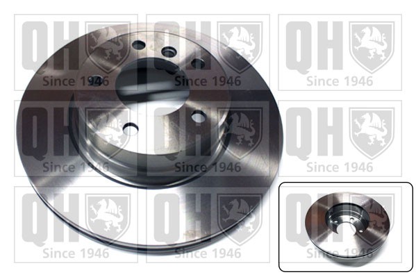 2x Brake Discs Pair Vented fits BMW 530 E61 3.0 Front 04 to 10 310mm Set QH New gallery