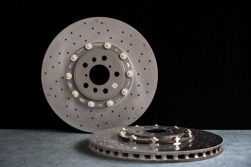 New ! BMW F90 M5 Rear Ceramic Brake Disc 380×28 (799110704/799110705)