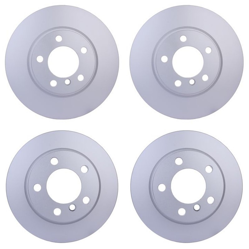 Hella Front 307mm Rear 280mm Brake Rotors Kit For R60 Cooper Countryman