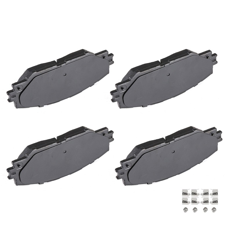 For 06-18 Toyota Rav4 296mm Drill Slotted Front + Rear Brake Rotors Ceramic Pads gallery