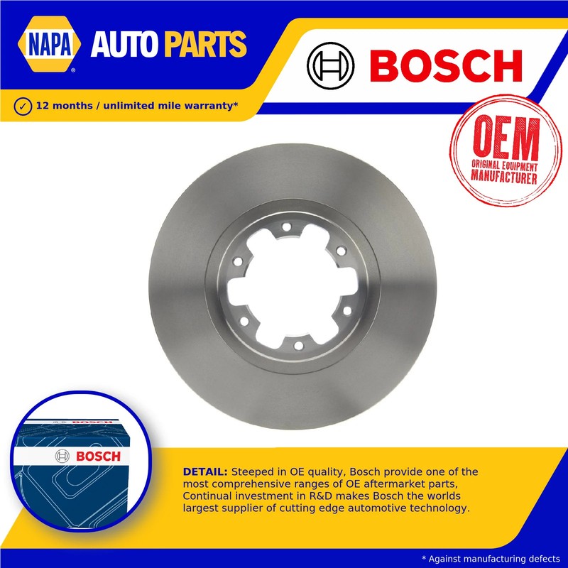 2x Brake Discs Pair Vented fits NISSAN NAVARA D22 2.5D Front 2001 on 300mm Set
