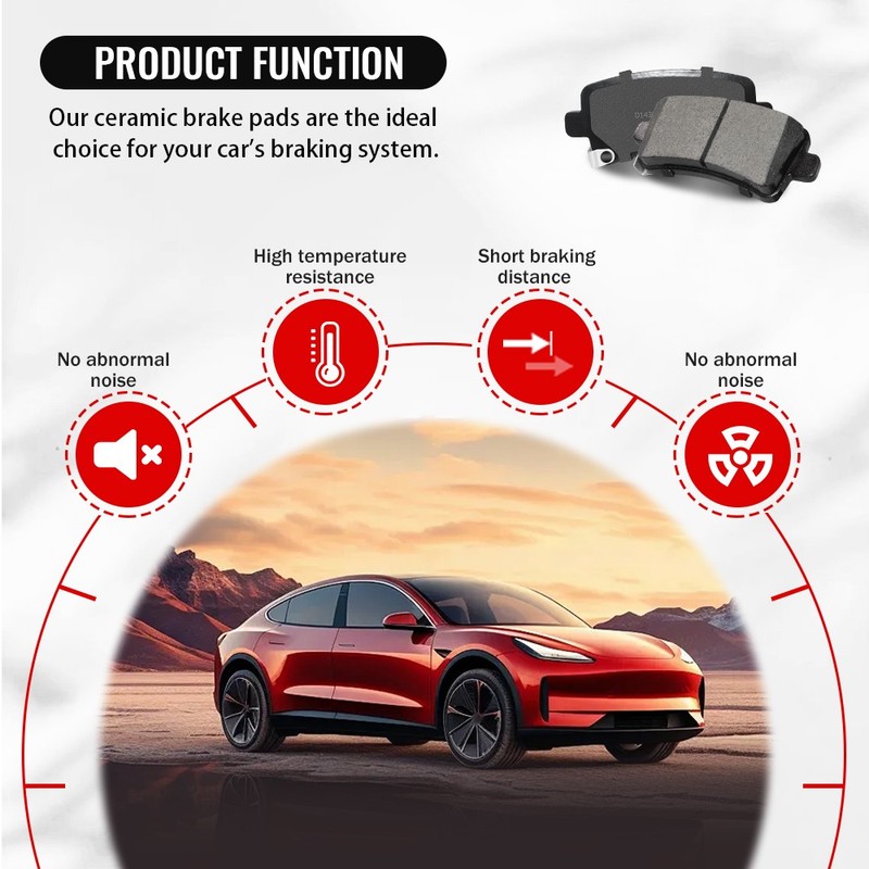 13.58" Front 12.60" Rear Disc Brake Rotors Pads for Volvo S60 S90 V60 V90 XC90 gallery