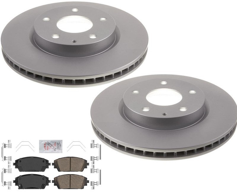 Front Coated Rotors Brake Pads For Mazda 3 19-22 Blt in Japan Front Wheel Drive