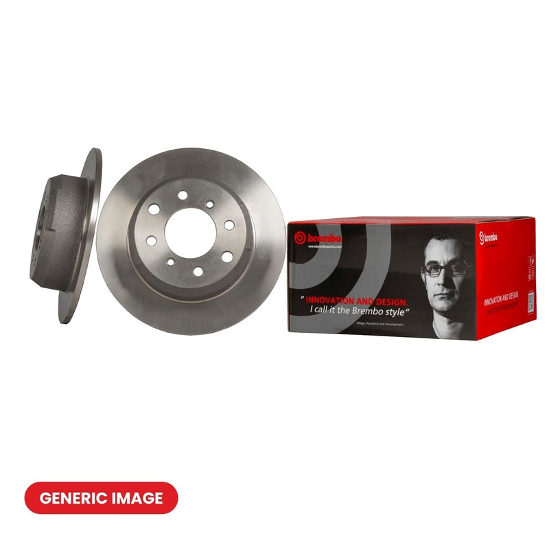 Front + Rear Brake Discs Vented & Solid + Pads Fits Audi Seat Skoda VW BREMBO gallery