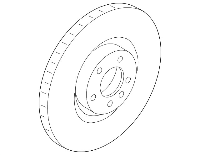 Genuine Porsche Rotor 95B-615-301-M