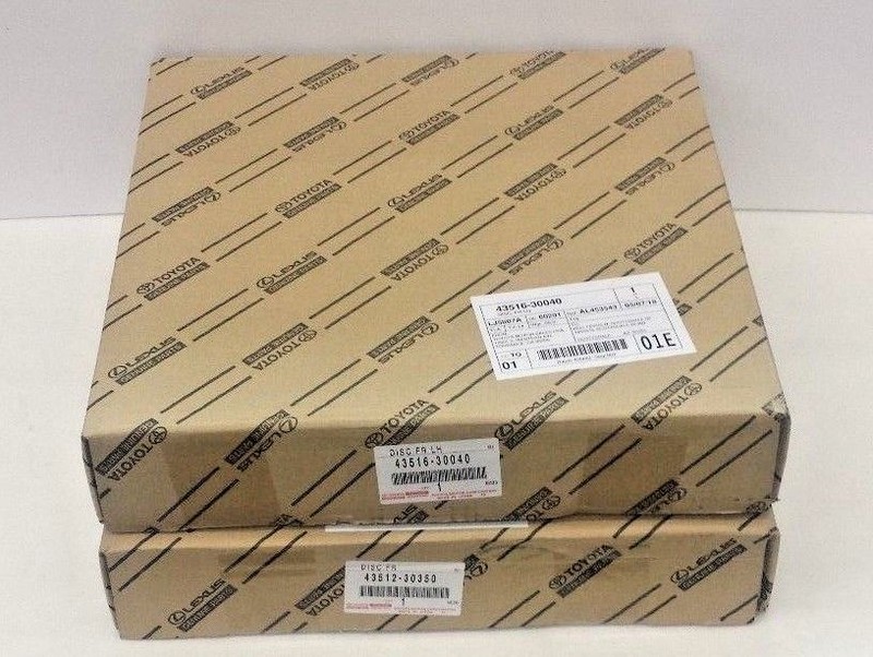 LEXUS OEM FACTORY FRONT BRAKE ROTOR SET 2012-2018 IS350 (BASE MODEL)