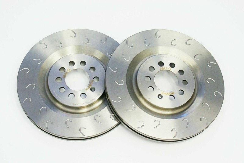 Audi TT Rear Brake Discs J Hook Grooved (8J)