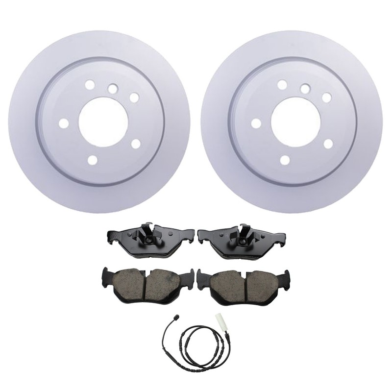 Hella Rear Rotors Akebono Euro Ceramic Disc Brake Pads For E84 X1 Sport Utility