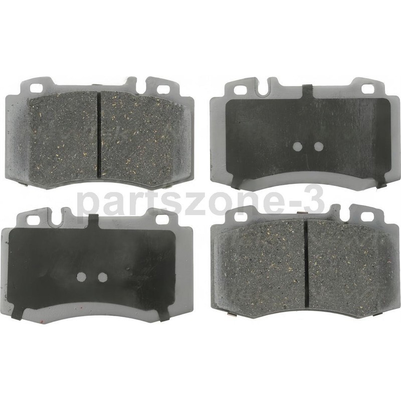 Front Brake Rotor Brake Pad 3PC for Mercedes-Benz SLK55 AMG 5.5L 2005 - 2011 gallery