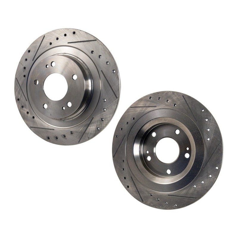 For Mitsubishi Outlander Sport 2013-2023 Brake Discs Driver Passenger Side Pair