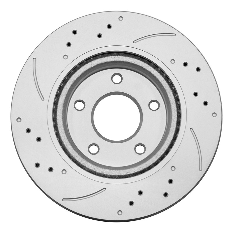 Front Drilled & Slotted Disc Rotors Pads For Buick Rendezvous/Pontiac Aztek AWD gallery