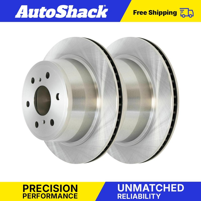 Rear Brake Rotors Pair 2 for Chevy Silverado 1500 Tahoe GMC Sierra 1500 Yukon V8