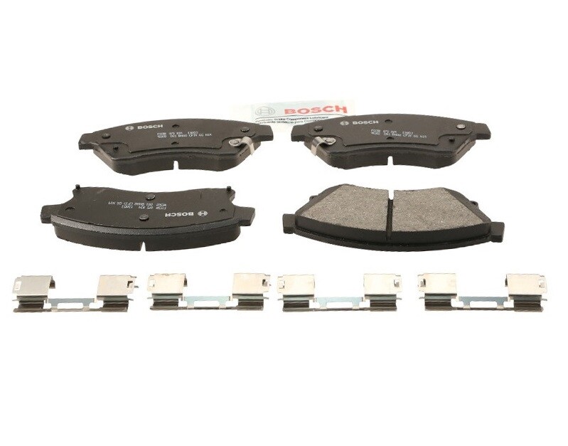 Front Brake Kit 276mm Coated Rotors Bosch Ceramic Pad For Cruze Limited Sonic L4 gallery