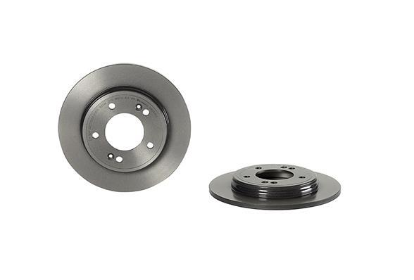 Brake Discs Rear Orius Fits Hyundai Creta Elantra i20 Ioniq Kia Cerato Niro