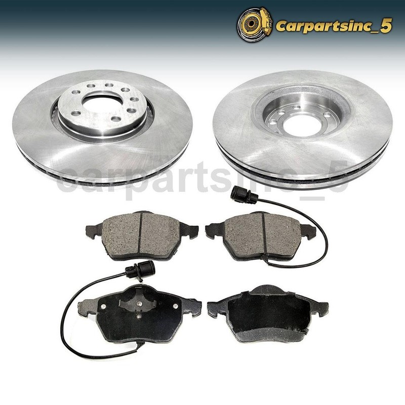 Brake Pad Brake Rotor Front Fits Saab 9-5