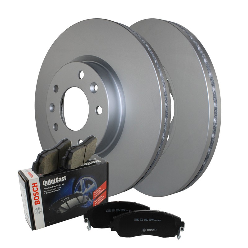 Front Brake Kit 299mm Rotors & Bosch Ceramic Pads For Fusion MKZ Zephyr 6 Milan