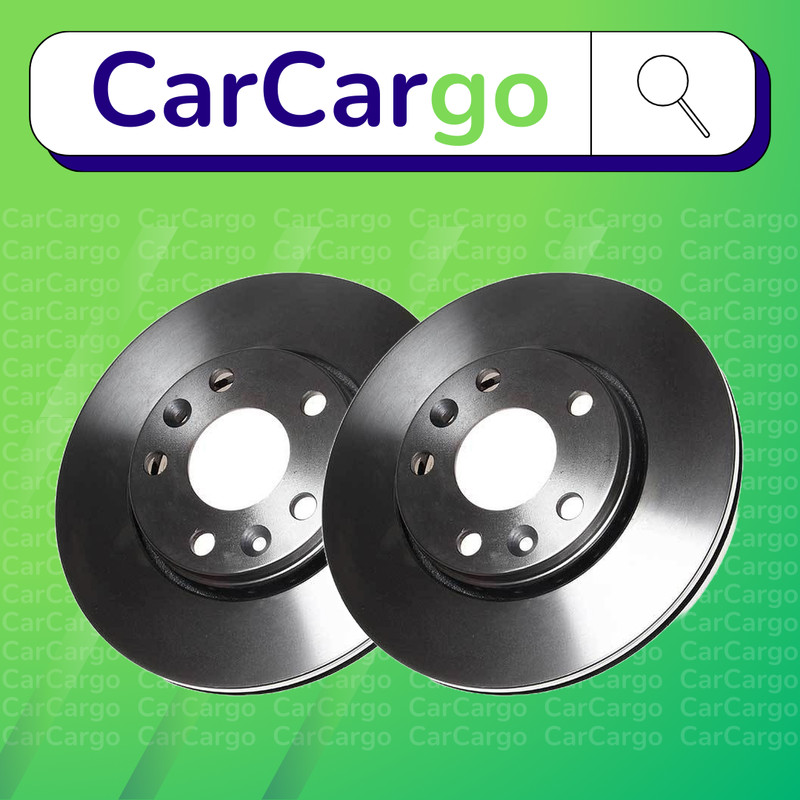 Vented Front Brake Discs Renault Express 1.3 TCe 100 2021-2024 280 mm