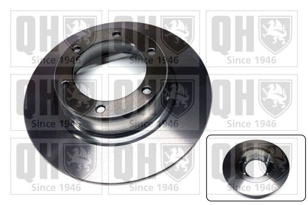 2x Brake Discs Pair Solid fits CITROEN 2CV 6 6 Front 81 to 90 244mm Set QH New gallery