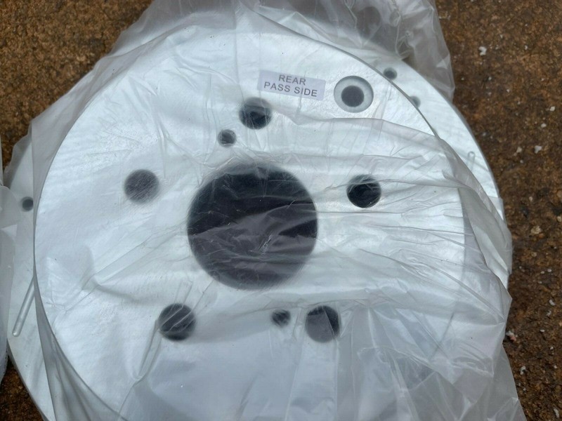 Power Stop JBR932XL JBR932XR Extreme Performance Drilled And Slotted Rotors ~S7 gallery