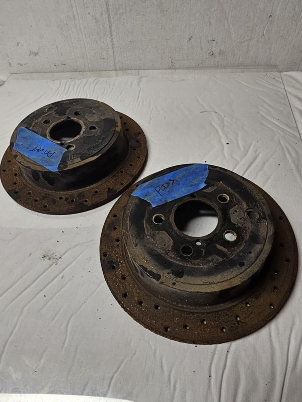 2013 Subaru Impreza WRX Left And Right Rear Brake Rotors gallery