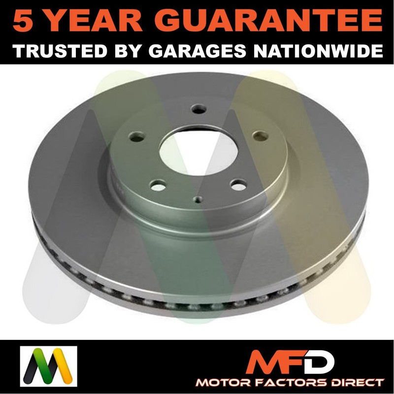 1x Brake Disc Front Motaquip Fits Mazda 6 2012- 2.0 D 2.2 2.5 + Other Models