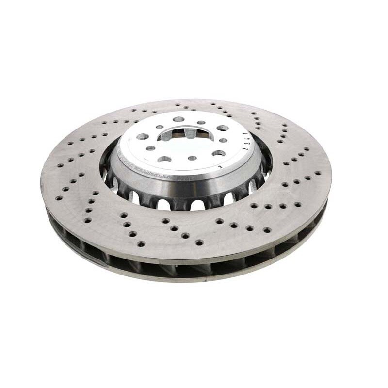 SHW Performance Front Right 400mm Drilled Vented Brake Disc Rotor for BMW F87 M2