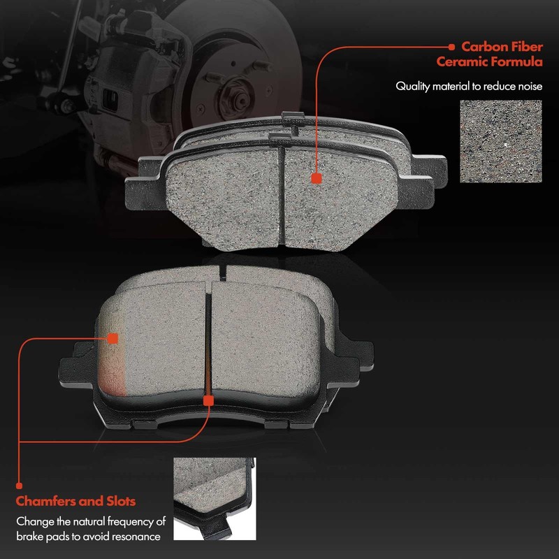 12x Disc Rotors & Brake Pads for Chevy Malibu Cobalt Pontiac Saturn Front & Rear gallery