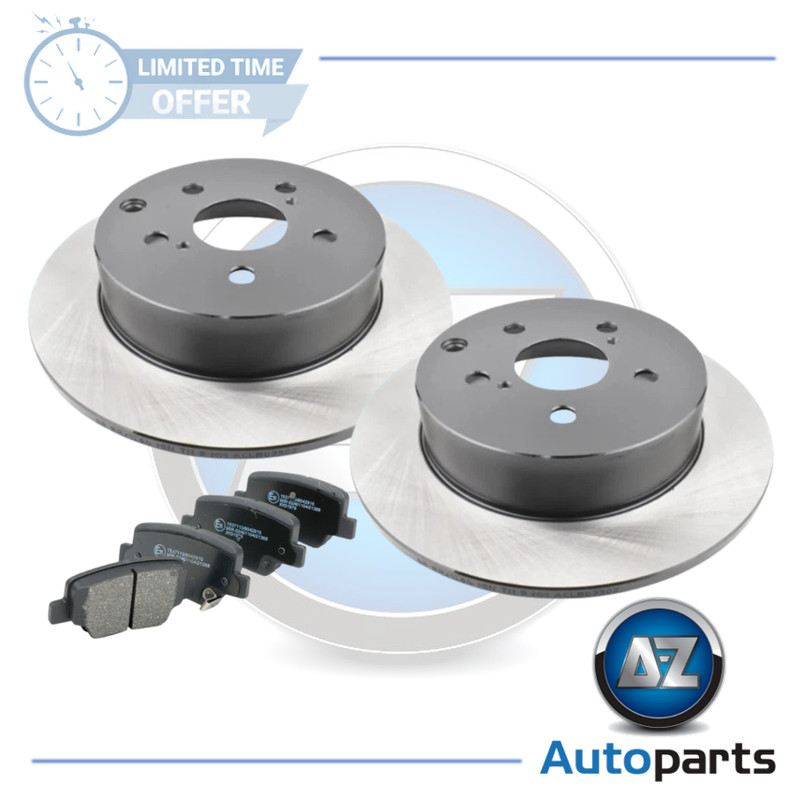 For Toyota – Verso 1.6 1.8 2.0 2.2 2009-2018 Rear 297mm Brake Discs & Pads