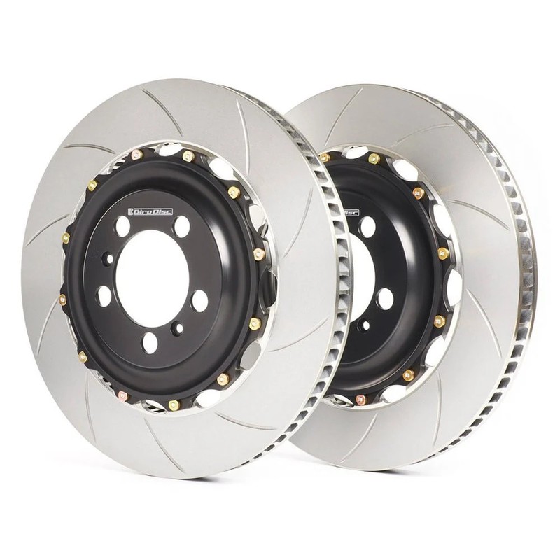 For Chevy Camaro 2016-2024 GiroDisc A2-271 Slotted Rear Brake Rotors