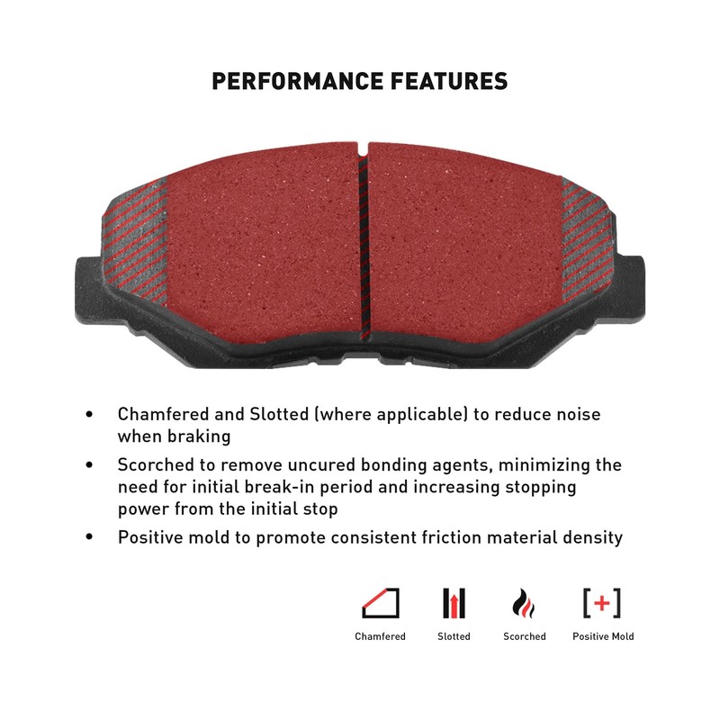 Dynamic Friction Company Front Brakes and Rotors| Hardware Included|Front 500... gallery