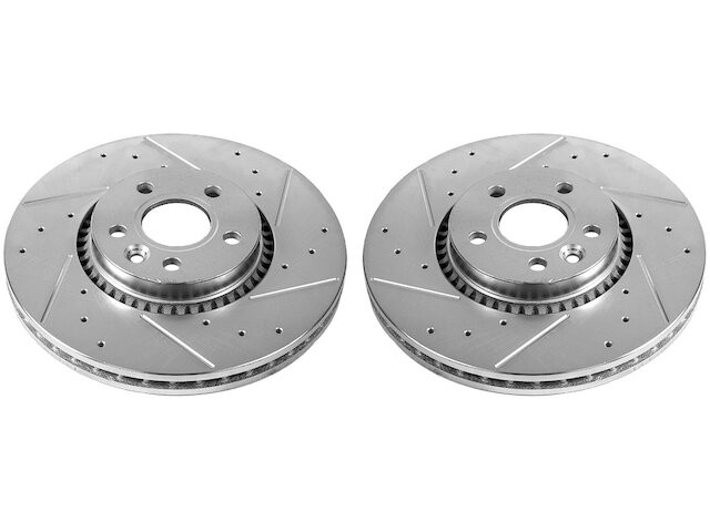 Front Brake Rotor Set 51KFFQC22 for S60 S80 V60 Cross Country XC70 2008 2009