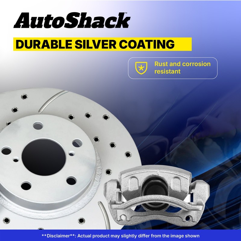 Front Rear Drilled Slotted Brake Rotors Calipers for Honda, Civic 2009-2011 gallery