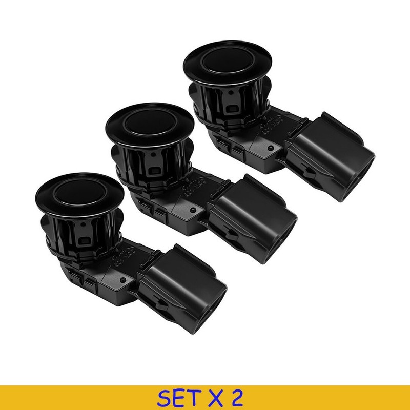 6PCS Fit 2016-2018 Toyota Land Cruiser,RAV4 Bumper Reverse Parking Sensors 6Pin