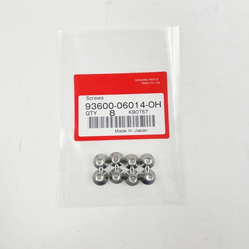 8pcs For Honda Acura Brake Rotor Disk JIS Screws Bolts equivalent 93600-06014-0H