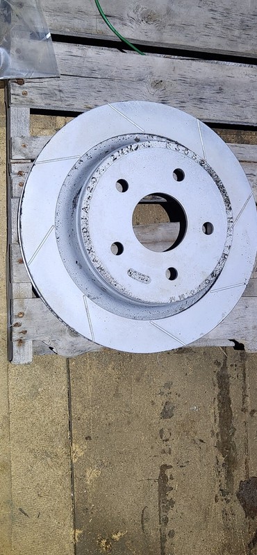 Power Slot 8746PSR Rear Slotted Rotor 2000-2002 Dodge Ram 1500, 2500, 3500 8746
