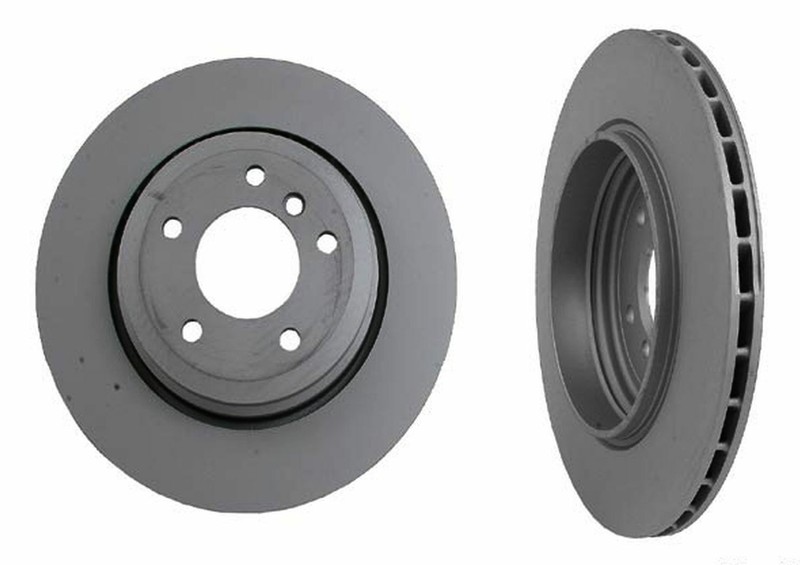 2x ZIMMERMANN REAR BACK Brake Disc Rotor Kit For BMW (“E46”) 330Ci 330i 330xi