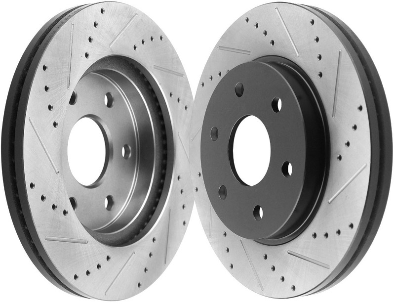 Fits Chevy Traverse 2009-2017 Brake Rotor with Pads Rear Disc Rotors 6 Lugs gallery
