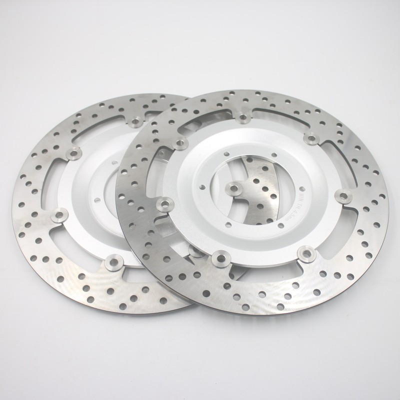 Motorcycle Front Brake Rotor For VTX1800 01-08 CB900F 02-07 CBR600F 01-10 (2pcs)