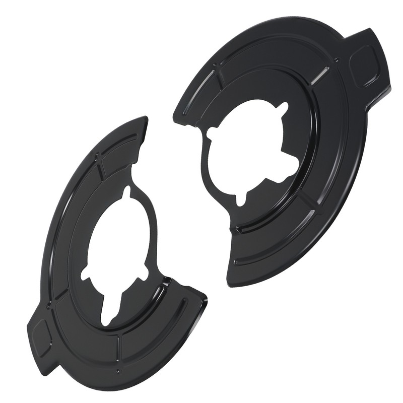 Front L&R Brake Disc Backing Plate For Jeep Wrangler 2007-2017 4WD 68043286AB gallery