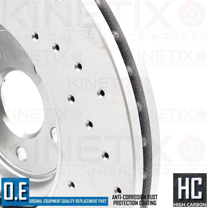 FOR JAGUAR F PACE 2.0 R SPORT DRILLED FRONT REAR BRAKE DISCS PADS WEAR SENSORS gallery