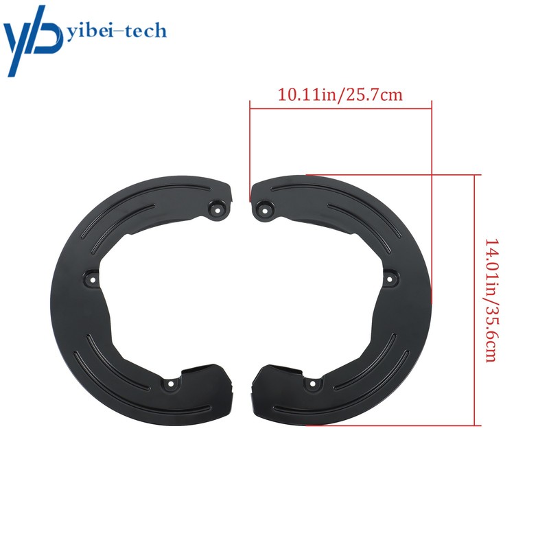 2Pcs Brake Splash Shield Front LH+RH For Dodge Ram 2009-24 2500 3500 52122242AE gallery