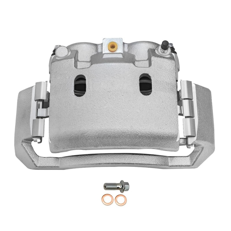 Front Drilled Rotors & Calipers Ceramic Brake Pads for Dodge Ram 1500 2500 3500 gallery