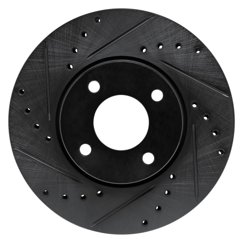 For Nissan Versa 20-25 Brake Rotor DFC Premium Drilled & Slotted Front Driver