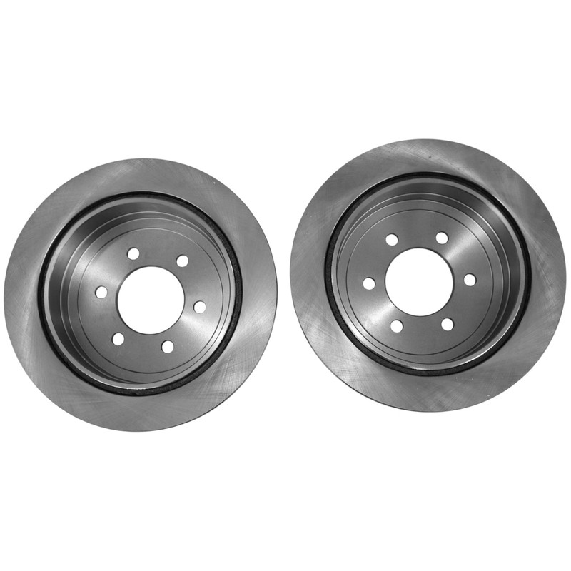 Rear Disc Brake Rotors for Ford F-150 2004-2011 Lincoln Mark LT 2006-2008 6-Lug gallery